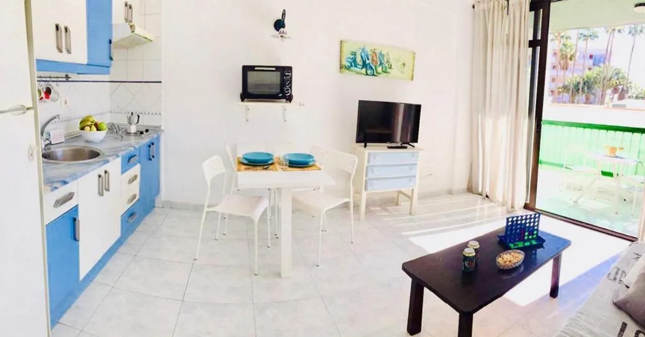 Apartment Ferienwohnung Beach And Pool In Playa De Las Americas Spanien